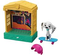 La Carica dei 101, Cuccia Casetta Impilabile con Dalmata Dolly e Accessori, Giocattolo per Bambini 5+ Anni, GBM28