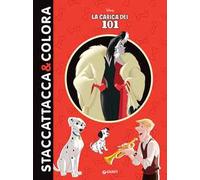 La carica dei 101. Staccattacca & colora. Con adesivi. Ediz. illustrata