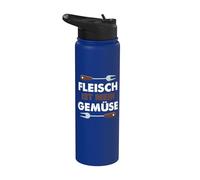 La carne è la mia verdure Stainless Steel Insulated Water Bottle