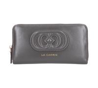 La Carrie, ,Accessories ,Donna ,Grigio ,ONE SIZE Giant Logo Big Leather Wallet