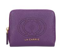 La Carrie, ,Accessories ,Donna ,Viola ,ONE SIZE Drilled Logo Small Wallet
