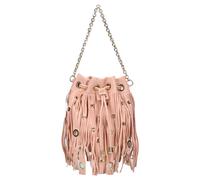 La Carrie - Borsa a secchiello con frange Edizione Notte - - Bags - Donna - Rosa - ONE SIZE
