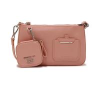 La Carrie - Borsa a Spalla Piccola con Tasca - - Bags - Donna - Rosa - ONE SIZE