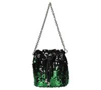 La Carrie - Night Ed. Paillettes Small Bucket - - Bags - Donna - Nero - ONE SIZE