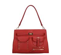 La Carrie - Rock Pocket Leather Bag - - Bags - Donna - Rosso - ONE SIZE