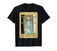 La Carta dei Tarocchi 2 Alta Sacerdotessa II Design Occulto Maglietta