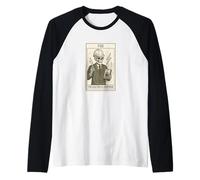 La Carta dei tarocchi dell'ingegnere Elettrico - Strega Gotica spettrale Maglia con Maniche Raglan