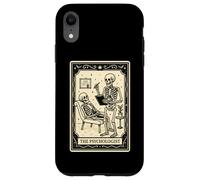 La carta dei tarocchi dello psicologo Psicologia spettrale di Halloween Custodia per iPhone XR