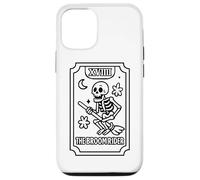 La carta dei tarocchi dello scheletro di Broomrider Custodia per iPhone 12/12 Pro