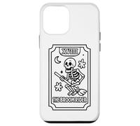 La carta dei tarocchi dello scheletro di Broomrider Custodia per iPhone 12 mini