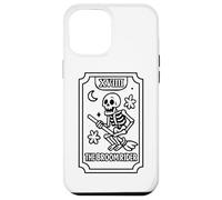 La carta dei tarocchi dello scheletro di Broomrider Custodia per iPhone 12 Pro Max