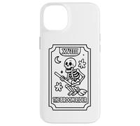 La carta dei tarocchi dello scheletro di Broomrider Custodia per iPhone 14 Plus