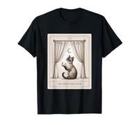 La carta della somma sacerdotessa - Mistico gatto siamese Tarocchi Animale Maglietta