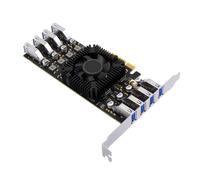 La carta eccellente di velocità 5Gbps PCIExpress 8port USB3.2 PCIe per migliora la connettività nei computer desktop efficiente