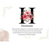 La Carte Cadeau Prophétique - lettre H