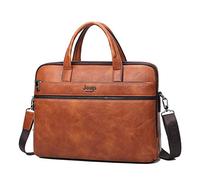 La cartella degli uomini Bag per l'alta qualità ufficio in pelle fatti a 13.3 borsa a tracolla portatile uomo d'affari Bag" per la scuola/Viaggi/donne/uomini,3105-3 arancione