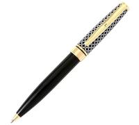La carterie 76000820 penna sfera retrattile serie Black & Gold con messaggio su Clip L