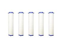 La cartuccia filtro in cotone PP for soffione doccia da 5 pezzi è adatta alla maggior parte degli accessori for il bagno con doccia a pioggia portatile. Lodevole(Length 80mm 5pcs)