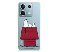 LA CASA DE LAS CARCASAS Custodia compatibile con Xiaomi Redmi Note 13 Pro 5G - Poco X6 Ufficiale Peanuts Snoopy Silicone Trasparente Flessibile con Licenza Ufficiale Snoopy