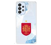 LA CASA DE LAS CARCASAS Custodia per Samsung Galaxy A33 5G della selezione spagnola di calcio scudo trasparente per proteggere il tuo cellulare. Custodia in silicone flessibile