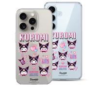 LA CASA DE LAS CARCASAS - Custodia ufficiale Kuromi per Samsung Galaxy S22 Plus - Custodia in silicone con licenza ufficiale, custodia antiurto e protezione rinforzata - Design Let´s Dream