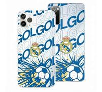 LA CASA DE LAS CARCASAS Custodia ufficiale Real Madrid Tough per iPhone 14 - (GOL), custodia con licenza ufficiale del Real Madrid C.F.