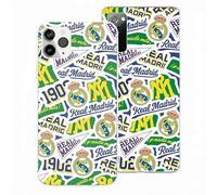 LA CASA DE LAS CARCASAS Custodia ufficiale Real Madrid Tough per iPhone 16 Pro - (Logos) custodia con licenza ufficiale del Real Madrid C.F.