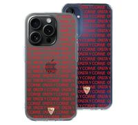 LA CASA DE LAS CARCASAS Custodia ufficiale Sevilla FC Casta e Coraje per | Licenza ufficiale Sevilla FC · Casta e Coraje · Silicone trasparente antiurto