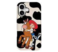 LA CASA DE LAS CARCASAS Custodia ufficiale Toy Story Disney Pixar, Woody, Buzz Lightyear, Jessie, Aliens, in silicone trasparente e resistente, sublimata, custodia Toy Story per Huawei P30 Lite (Cow