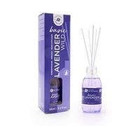 La Casa de los Aromas - Profumatore Mikado Basic Lavender Wild - Diffusore liquido con bastoncini - Fragranza duratura 21 giorni - Ideale per casa, camera da letto e bagno - 95 ml