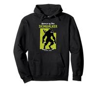 La casa degli Skinwalker Utah State American Cryptid Funny Felpa con Cappuccio
