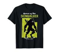 La casa degli Skinwalker Utah State American Cryptid Funny Maglietta