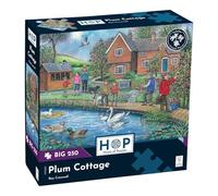 La Casa dei Puzzle | Puzzle Plum Cottage | Grande Puzzle da 250 pezzi | Ray Cresswell | Tema Città e Villaggi | Produzione sostenibile