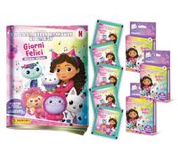 La Casa delle Bambole di Gabby: Giorni Felici - Sticker Collection - Super Starter Pack Panini [Album + 20 Bustine]
