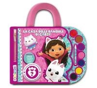 La casa delle bambole di Gabby. I colorelli. Valigetta con acquerelli. Ediz. a colori. Ediz. a spirale. Con 7 acquerelli, 1 pennello, 1 pastello a cera bianco e 1 sorpresa