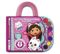 La casa delle bambole di Gabby. I colorelli. Valigetta con acquerelli. Ediz. a colori. Ediz. a spirale. Con 7 acquerelli, 1 pennello, 1 pastello a cera bianco e 1 sorpresa