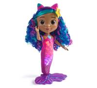 Gabby's Dollhouse The Movie, Sing & Shine Gabby, Waterproof Mermaid Doll with Lights & Sounds, Kids Toys for Girls & Boys Ages 3 And Up, Multicolore, 6074338