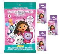 La Casa delle Bambole di Gabby Tradig Card Collection - Super Starter Pack Panini [Raccoglitore + 11 Bustine + 2 Card Limited Edition]