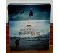 La Casa Di Miss Peregrine Per Bambini Peculiari Steelbook Blu-Ray 3D+2D Nuovo
