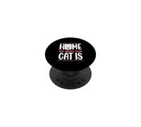 La casa è dov'è il mio gatto PopSockets PopGrip Adesivo