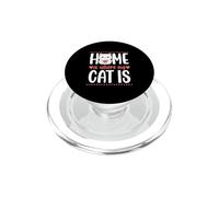 La casa è dov'è il mio gatto PopSockets PopGrip per MagSafe