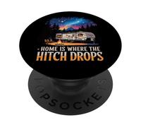 La casa è dove l"intoppo cade RV Life PopSockets PopGrip Adesivo