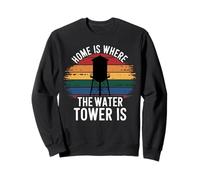 La casa è dove si trova la torre dell'acqua, souvenir di Gilbert, Arizona Felpa