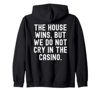 La casa Vince ma Non piangiamo al Casinò Felpa con Cappuccio