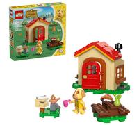 LEGO Animal Crossing La Casetta di Dora - Giocattolo con Minifigure, Pianoforte, Tavolo da Picnic, Accessori e Cibo - Regalo per Gamer, Bambine, Bambini e Fan da 6 Anni in su - 77058