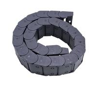 La catena portacavi chiusa J25F.1.S si apre su entrambi i lati della catena portacavi con cavo da 1 m con un raggio di curvatura di 75,100(125mm,25x38mm-FJT)