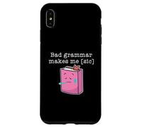 La cattiva grammatica mi rende [sic] Custodia per iPhone XS Max