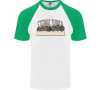 La Cena Eterna Ultima Parodia Atei Teschi Maglietta S/S Da Baseball Per Uomo