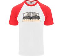 La Cena Eterna Ultima Parodia Atei Teschi Uomo S/S Maglietta Baseball