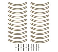 LA CERNIERA DEL COPERCHIO RETRO IN METALLO SUPPORTA LE SCATOLE DEI GIOCATTOLI ELEGANTEMENTE PER I MOBILI DELL'ARMADIO (Colore Bronzo)